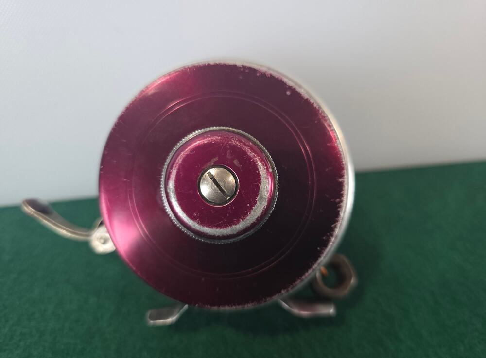 Vintage South Bend Oren-O-Matic 1140 Model D Red Balanced Auto Fly Fishing Reel